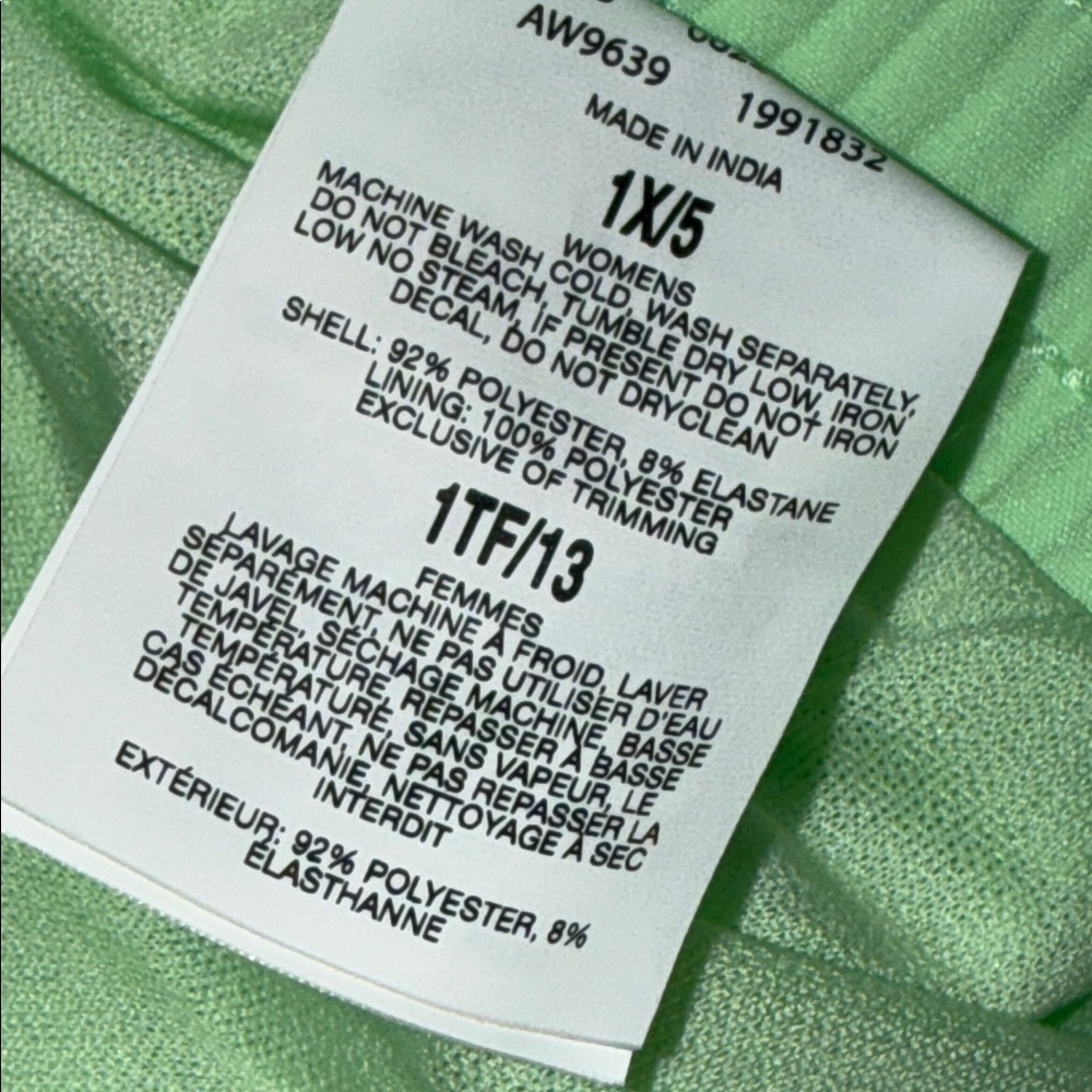 Light Green Women’s Columbia Shorts 1x - Picture 6 of 6